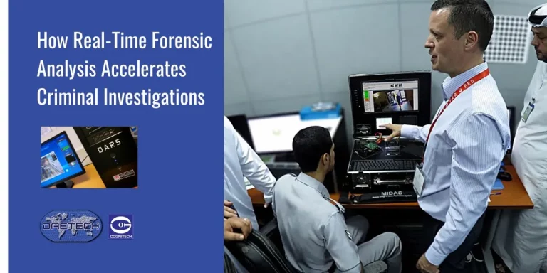 How Real-Time Forensic Analysis Accelerates Criminal Investigations